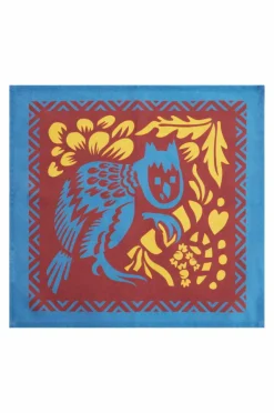 Servetter|Juldukning|Jotex OWL Servett 4-pack Blå/brun/gul