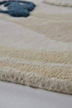Viskosmattor|Jotex OYSTER Viskosmatta 90x150 Cm Vit/beige