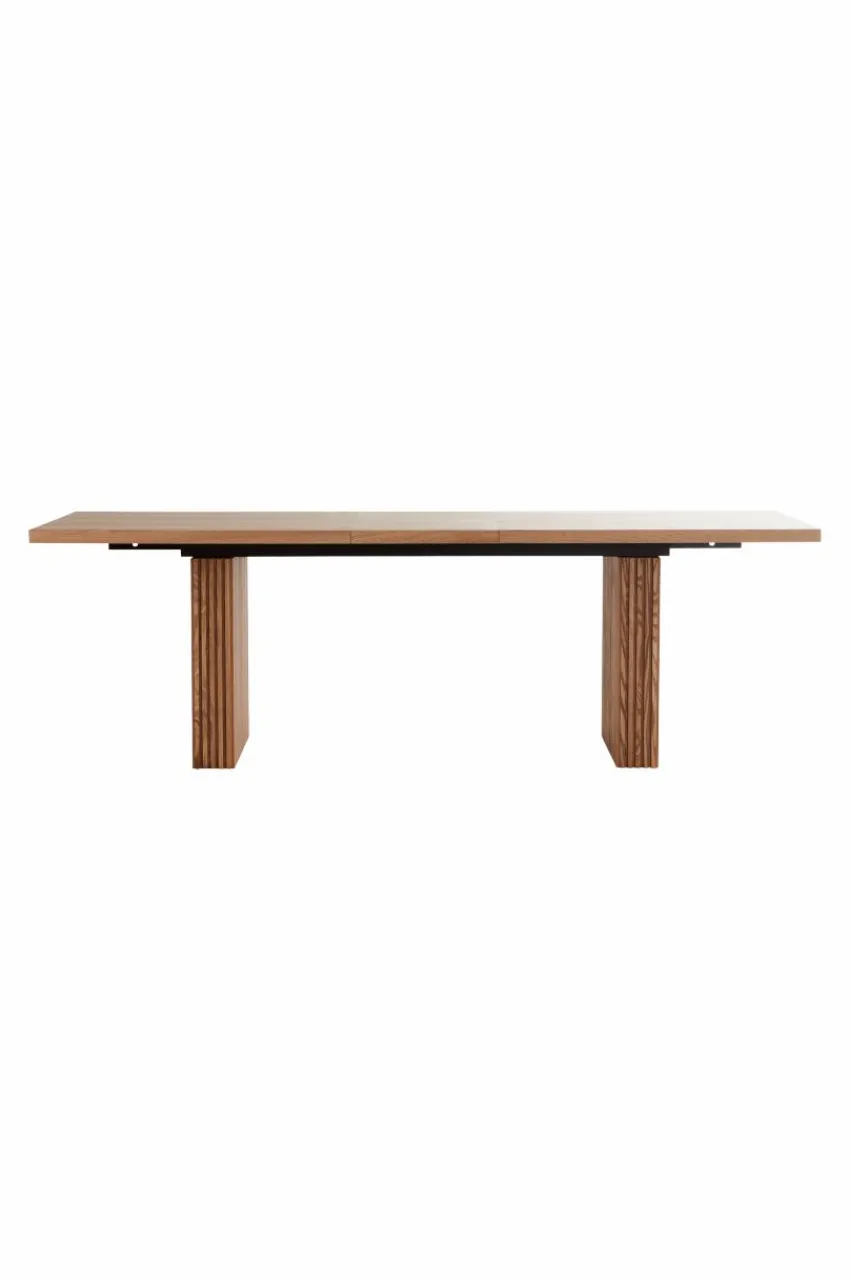 Bord|Jotex PALANZO Matbord Med Iläggsskiva 105x196+45 Cm Natur