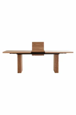 Bord|Jotex PALANZO Matbord Med Iläggsskiva 105x196+45 Cm Natur