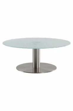 Bord|Jotex PALMETTO Soffbord ø 90 Cm Krom