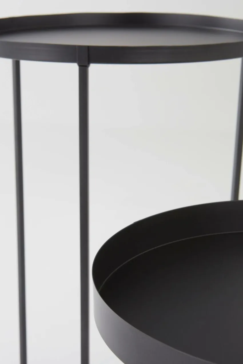 Utekrukor|Utemöbler|Jotex PALOMA Piedestal 2-pack Svart