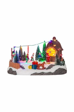 Julbelysning|Jotex Panorama Iceville 16cm Multi