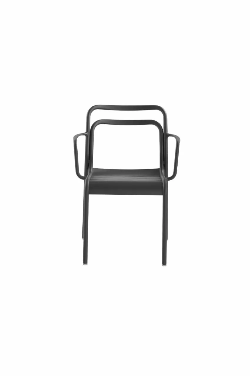 Utestolar & Utepallar|Utemöbler|Jotex PANTHEON Karmstol 2-pack Svart
