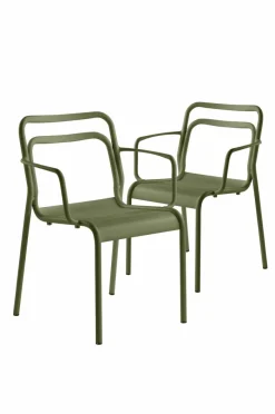 Utestolar & Utepallar|Utemöbler|Jotex PANTHEON Karmstol 2-pack Kaktus