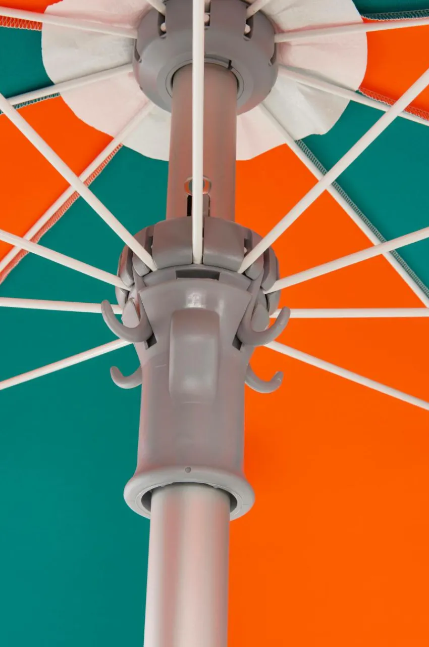 Parasoller & Pergola|Utemöbler|Jotex PAOLA Solparasoll Grön/orange