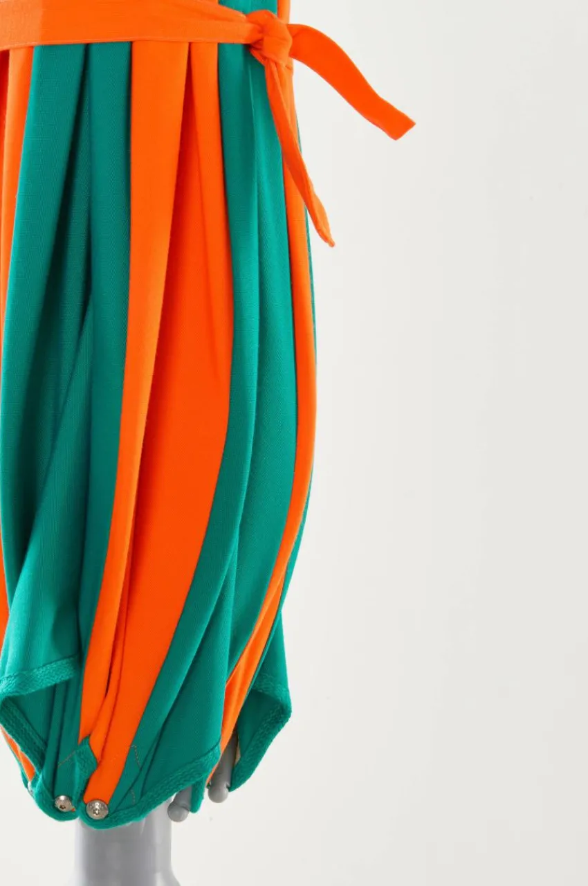 Parasoller & Pergola|Utemöbler|Jotex PAOLA Solparasoll Grön/orange