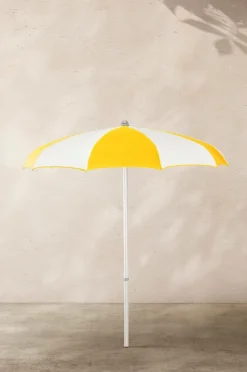 Parasoller & Pergola|Utemöbler|Jotex PAOLA Solparasoll Vit/gul