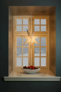 Julbelysning|Jotex Pappersstjärna ⌀ 60 Cm Greige