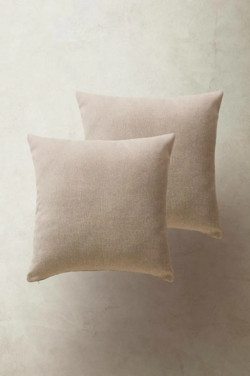 Textilier|Stolsdynor & Sittkuddar|Jotex PARAGGI Kuddfodral 2-pack 50x50 Cm Beige