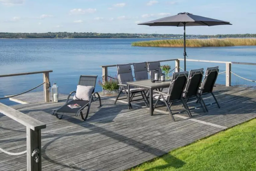 Parasoller & Pergola|Utemöbler|Jotex Parasoll ø 300 Cm Grå