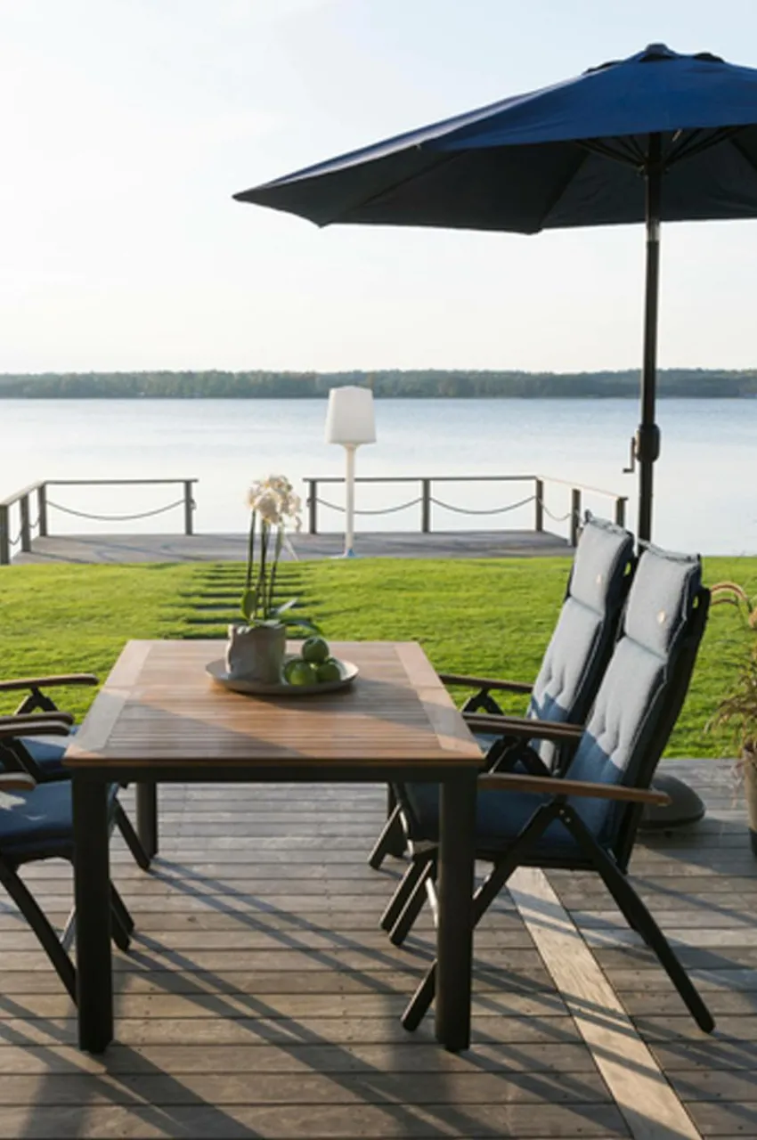 Parasoller & Pergola|Utemöbler|Jotex Parasoll 300 X 300 Cm Blå