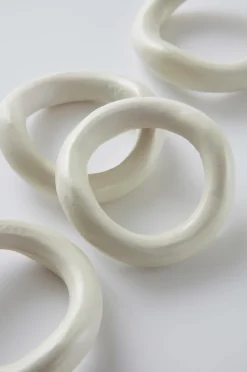 Kökstillbehör|Jotex PARKER Servettring 4-pack Vit