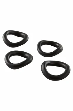 Kökstillbehör|Jotex PARKER Servettring 4-pack Svart