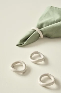 Kökstillbehör|Jotex PARKER Servettring 4-pack Beige