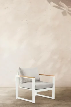 Utefåtöljer|Utemöbler|Jotex PAROS Fåtölj Vit