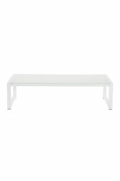 Utebord|Utemöbler|Jotex PAROS Soffbord 60x118 Cm Vit