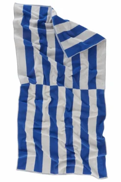 Badlakan|Jotex PAROS Strandbadlakan Klarblå/vit