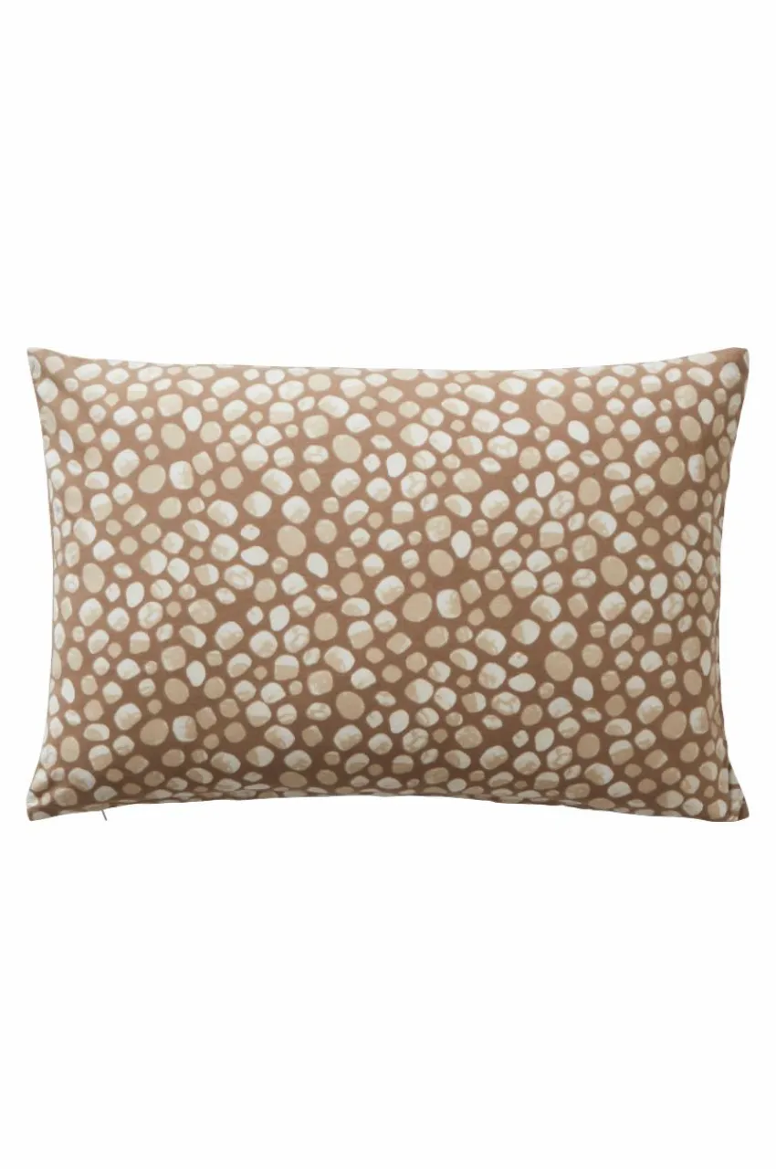 Prydnadskuddar & Fodral|Jotex PEBBLE Kuddfodral 60x40 Cm - Ekologisk Brun