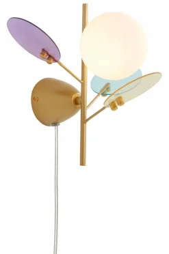 Vägglampor|Jotex PETAL Vägglampa Lila/blå/rosa