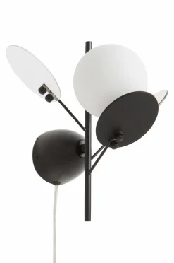 Vägglampor|Jotex PETAL Vägglampa Svart