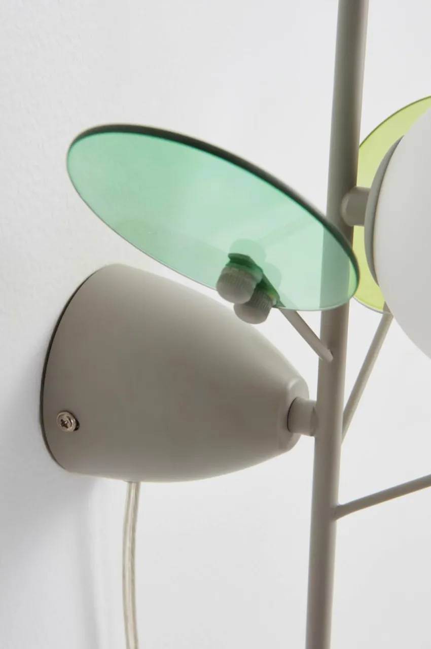 Vägglampor|Jotex PETAL Vägglampa Grå