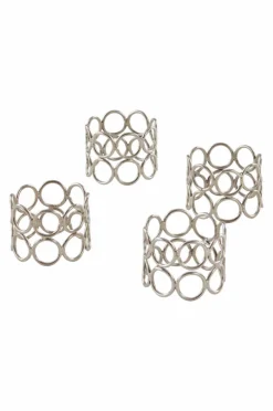 Kökstillbehör|Jotex PEYTON Servettring 4-pack Silver