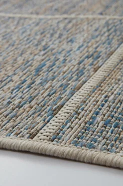 Utomhusmattor|Utomhusmattor|Jotex PICCIONE Utomhusmatta Beige/blå