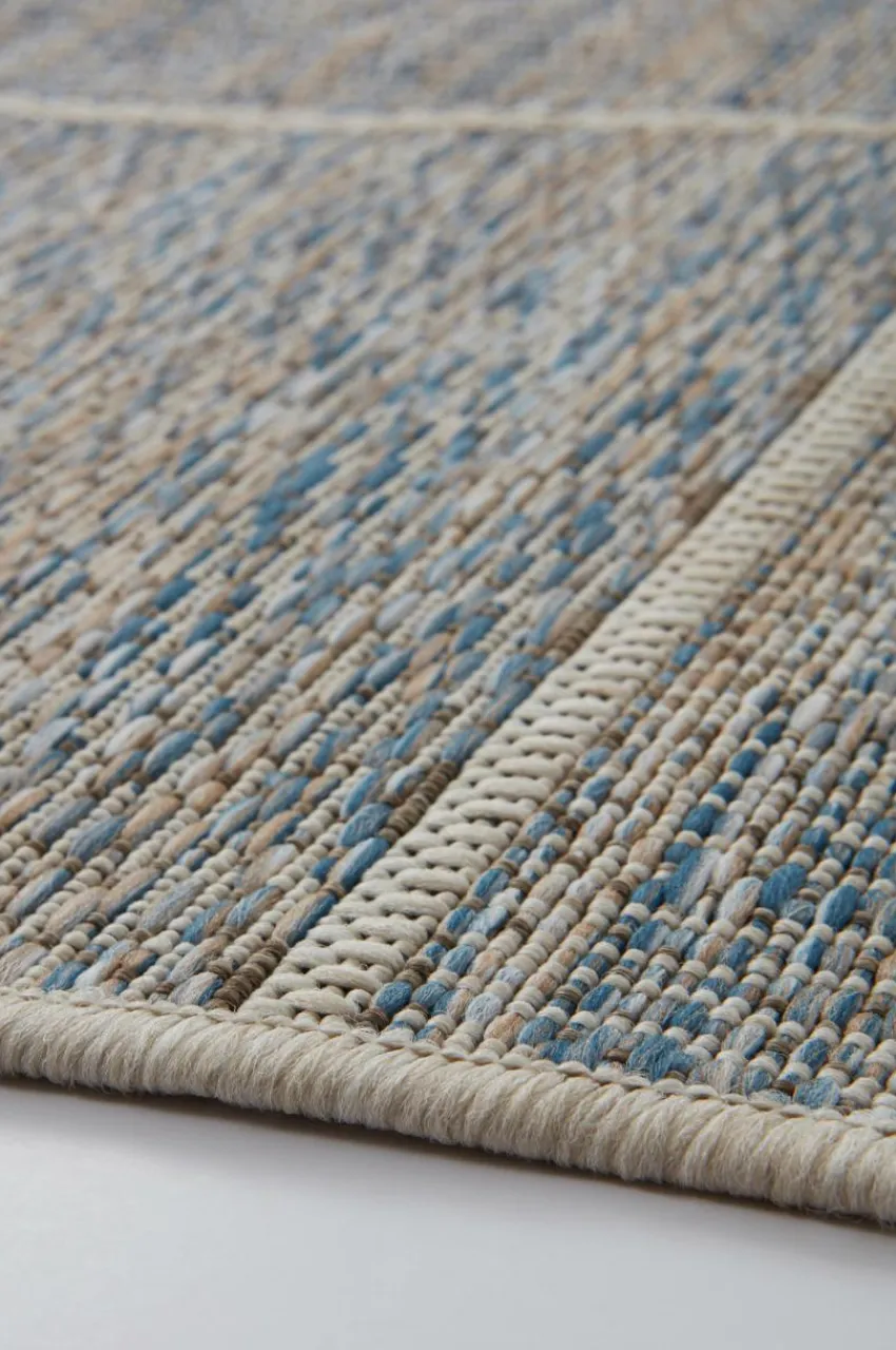 Utomhusmattor|Utomhusmattor|Jotex PICCIONE Utomhusmatta Beige/blå