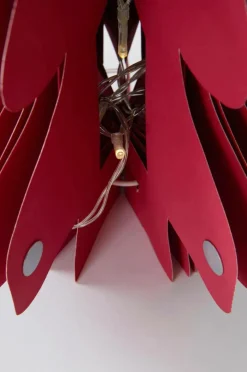 Juldekoration|Jotex PICEA Dekorationsgran Med Ljusslinga Röd