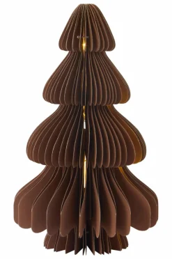 Juldekoration|Jotex PICEA Dekorationsgran Med Ljusslinga Brun