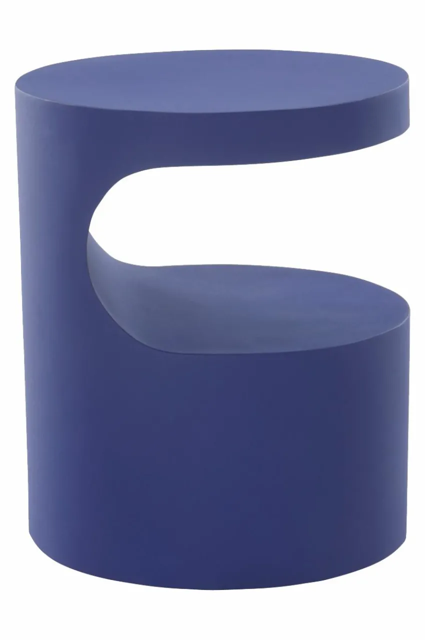 Bord|Jotex PICTON Sidobord ø 40 Cm Blå