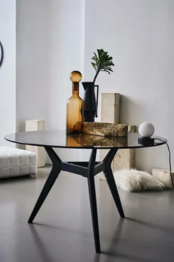 Bord|Jotex PINZOLO Matbord ø 130 Cm Svart