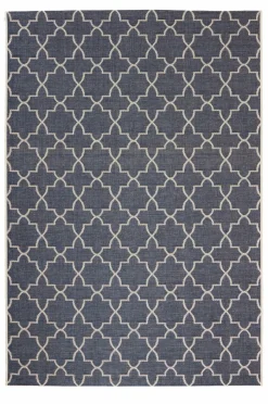 Utomhusmattor|Utomhusmattor|Jotex PISTICCI Utomhusmatta 135x195 Cm Blå/beige