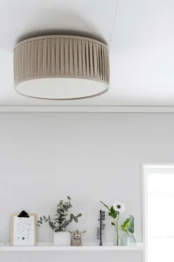 Taklampor|Jotex Plafond Plissé 45cm Natur