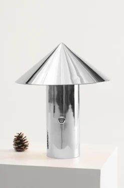 Bordslampor|Jotex POMPEII Bordslampa LED Krom