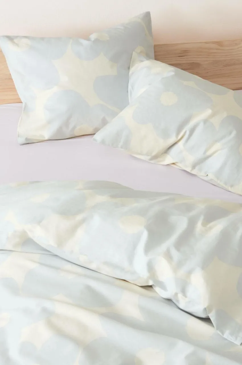 Örngott|Jotex POPPY örngott 2-pack 60x50 Cm Ekologisk Ljusblå/vit