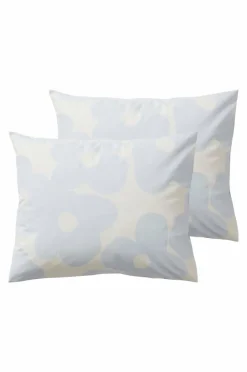 Örngott|Jotex POPPY örngott 2-pack 60x50 Cm Ekologisk Ljusblå/vit
