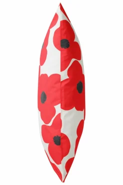 Örngott|Jotex POPPY örngott 90x50 Cm Ekologisk Röd/vit