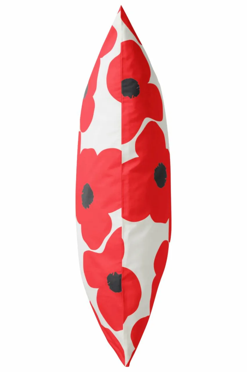 Örngott|Jotex POPPY örngott 90x50 Cm Ekologisk Röd/vit
