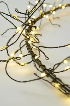 Julbelysning|Jotex PORTIA LED Krans ø 80 Cm Black