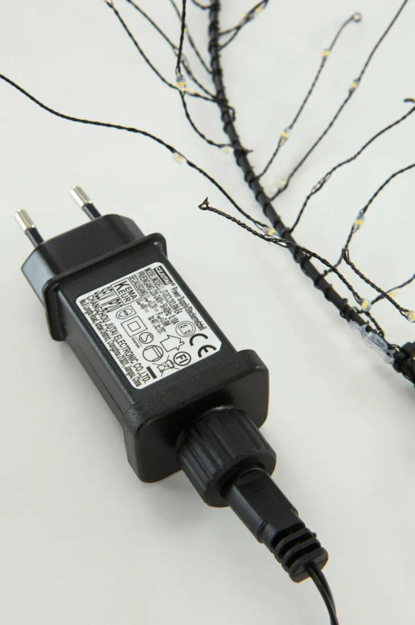 Julbelysning|Jotex PORTIA LED Krans ø 60 Cm Black