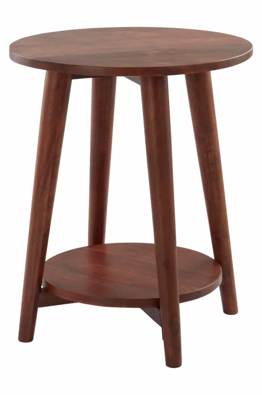 Bord|Jotex PRIZNA Sidobord ø 45 Cm Brun