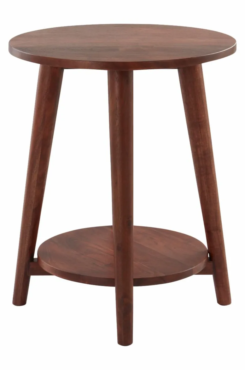 Bord|Jotex PRIZNA Sidobord ø 45 Cm Brun