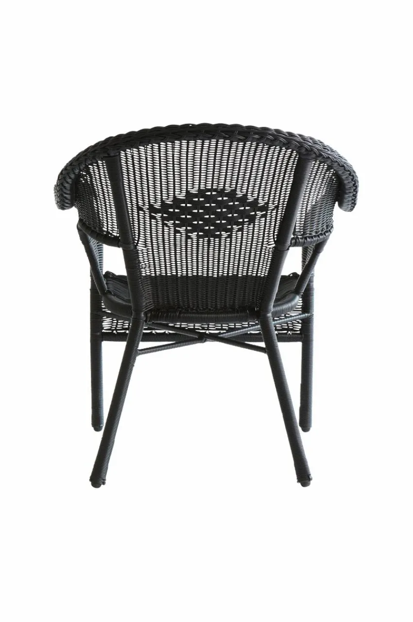 Utestolar & Utepallar|Utemöbler|Jotex PROVENCE Karmstol 2-pack Svart