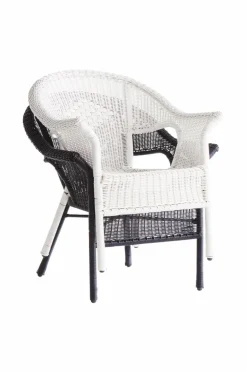Utestolar & Utepallar|Utemöbler|Jotex PROVENCE Karmstol 2-pack Svart