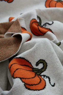 Babyfiltar|Jotex PUMPKIN Babyfilt - Ekologisk Beige/orange