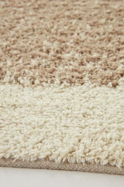 Bomulls- & Trasmattor|Jotex QENA Bomullsmatta 250x350 Cm Beige/naturvit