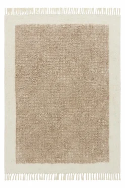 Bomulls- & Trasmattor|Jotex QENA Bomullsmatta 250x350 Cm Beige/naturvit