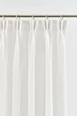 Multifunktionsgardiner|Jotex QUILO Multifunktionsgardin 2-pack Vit